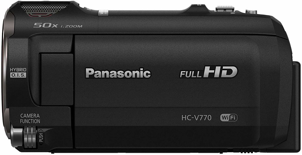 Panasonic HC-V770 low light video camera