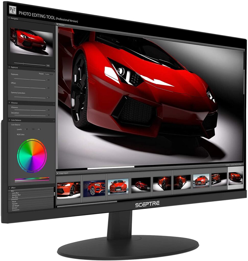 computer monitors for music production